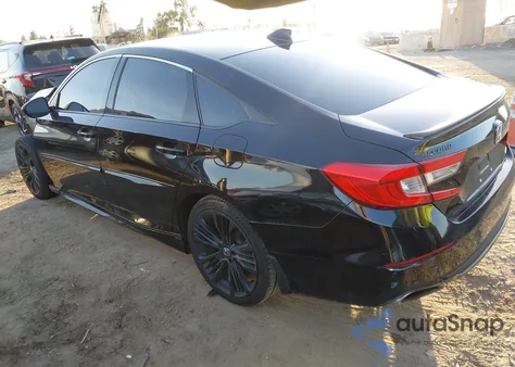 2019 Honda Accord Sport из США, поврежденный, VIN 1HGCV1F32KA139695